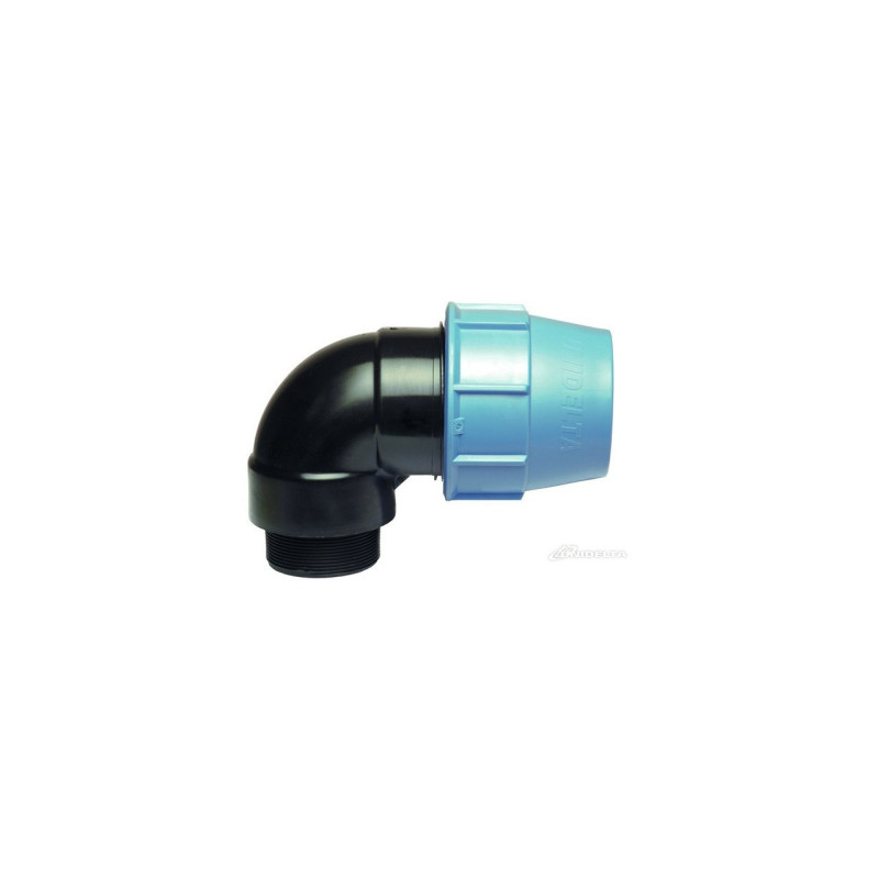 Elbow d25 x 3/4" external thread